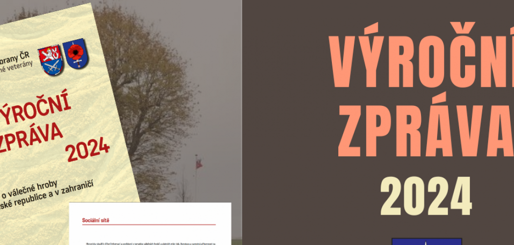 Výroční zpráva Oddělení pro válečné hroby a pietní místa za rok 2024