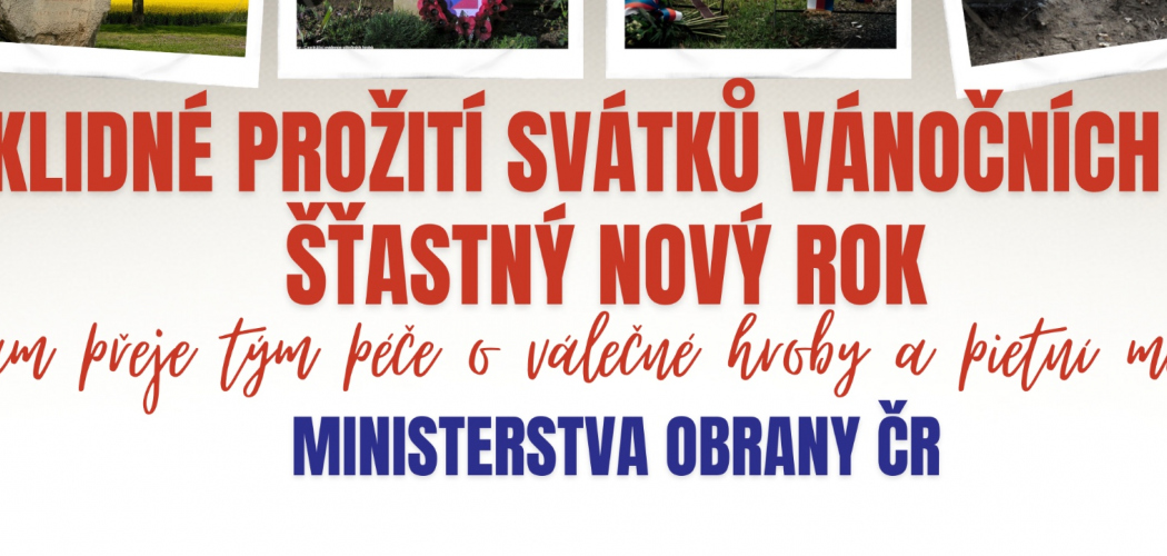 Klidné prožití svátků vánočních a šťastný nový rok 2026