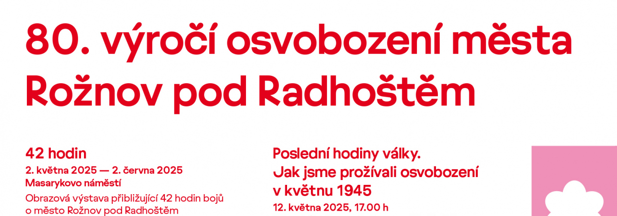 80. výročí osvobození města Rožnov pod Radhoštěm