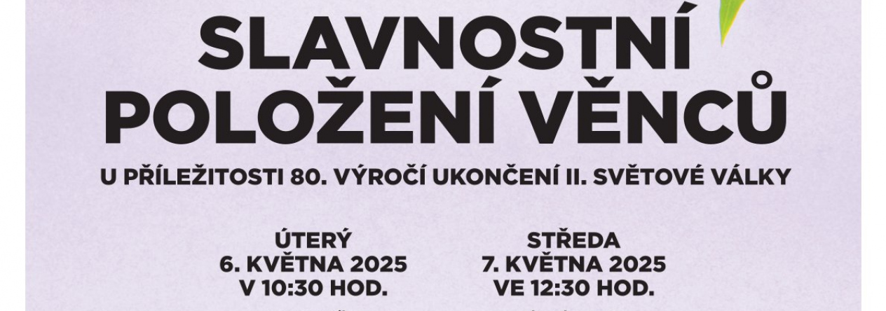 Slavnostní položení věnců – Kroměříž