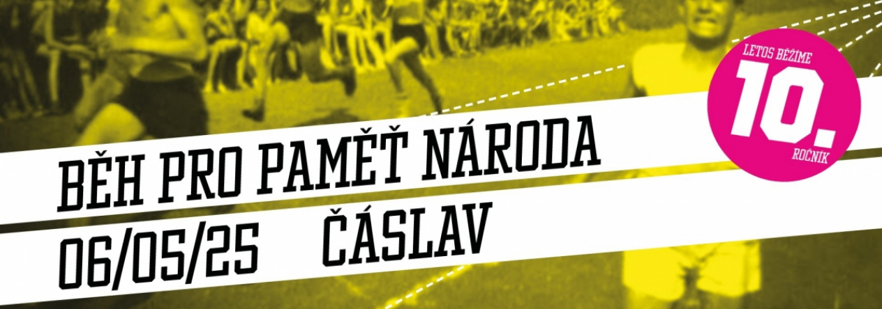 Jubilejní 10. ročník Běhu pro Paměť národa