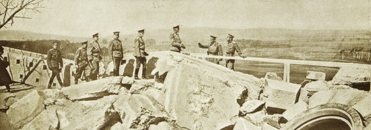 Znovudobytí pevnosti Přemyšl v roce 1915 rakousko-uherskou a německou armádou