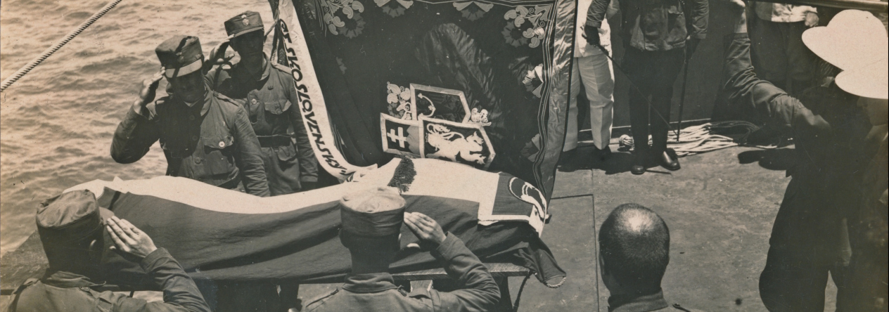 Konec evakuace čs. legie z Ruska a československé válečné hroby ve vlnách