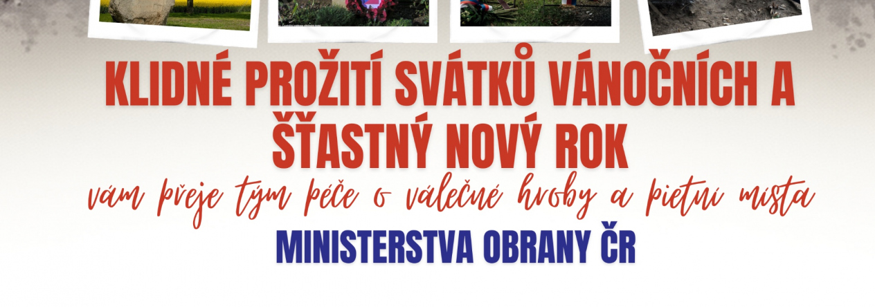 Klidné prožití svátků vánočních a šťastný nový rok 2026