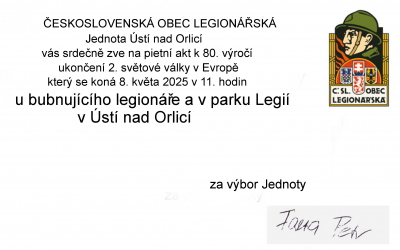 Pietní akt k ukončení 2. světové války