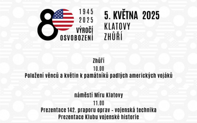 Oslavy 80. výročí osvobození města Klatovy