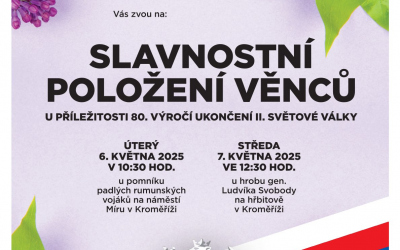 Slavnostní položení věnců – Kroměříž
