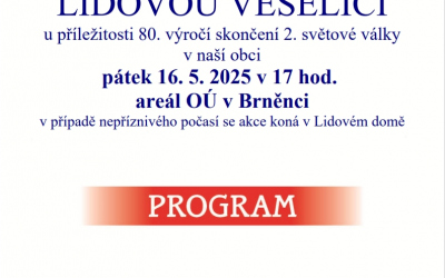 Lidová veselice u příležitosti  80. výročí 2. sv. války