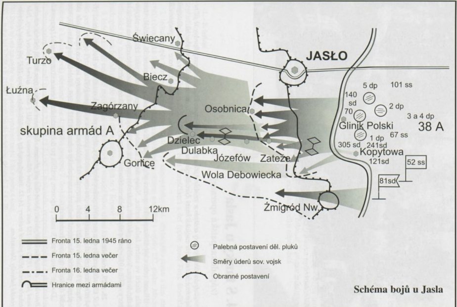 Plán bojů u Jasla