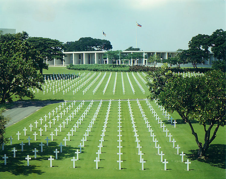 Americký vojenský hřbitov ve filipínské Manile ve Fort Bonifacio (Manila American Cemetery and Memorial).