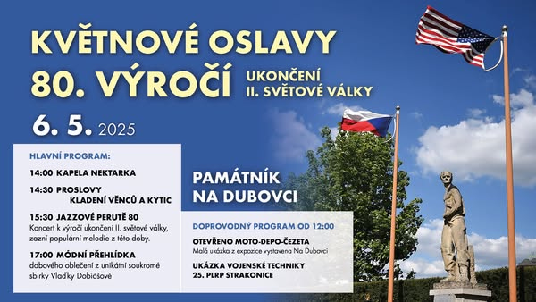 Květnové oslavy 80. výročí ukončení II. světové války