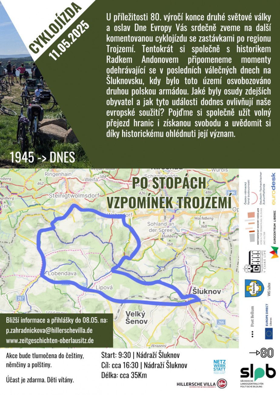 Po stopách vzpomínek Trojzemí - CYKLOJÍZDA