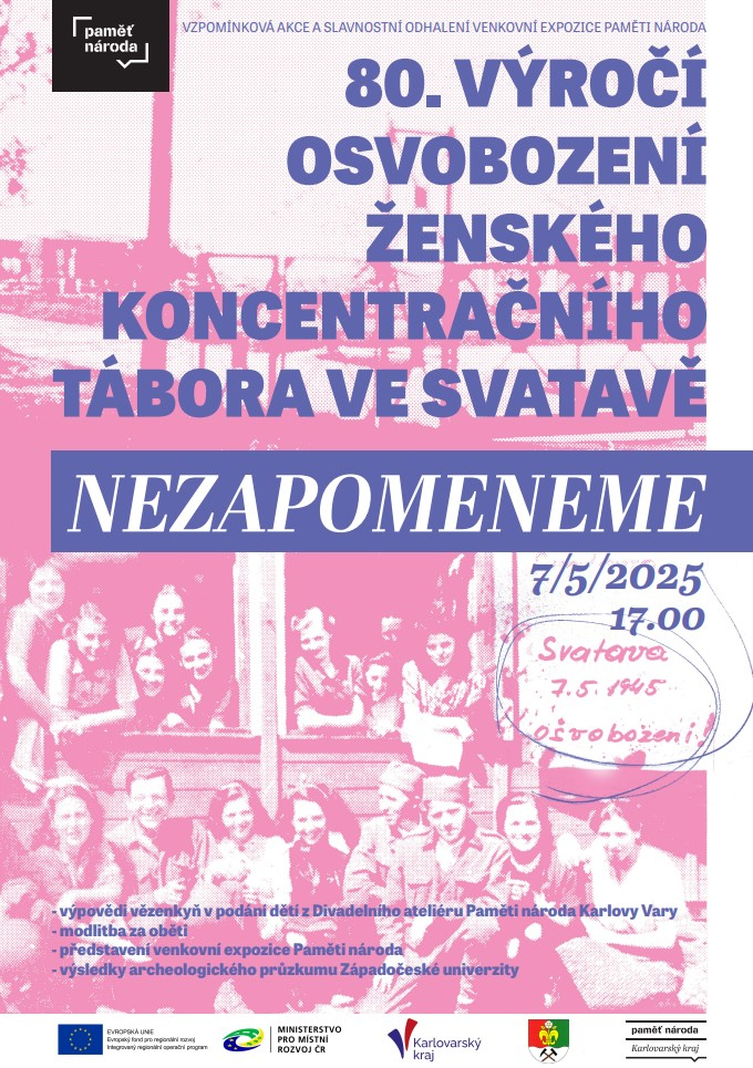80. výročí osvobození ženského koncentračního tábora ve Svatavě