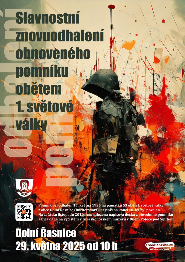 Znovuodhalení pomníku obětem I sv. války  