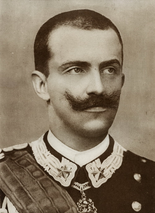Italský král Viktor Emanuel III. Savojský.