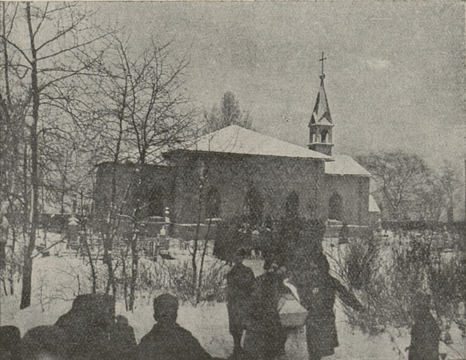 První pohřeb československých vojáků v Orlové v roce 1922.