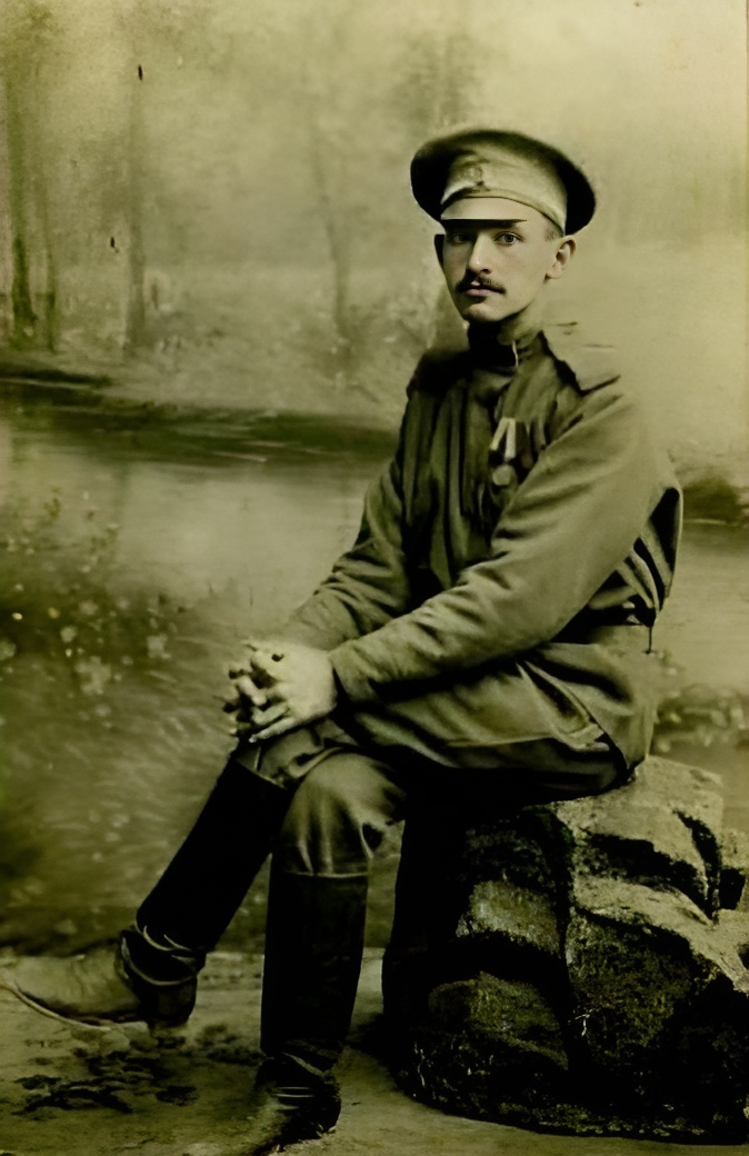 Václav Klich, první zemřelý čs. dobrovolník České družiny.