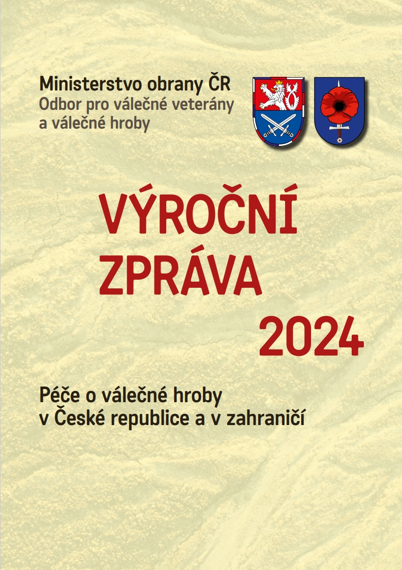 Titulní strana Výroční zprávy za rok 2024