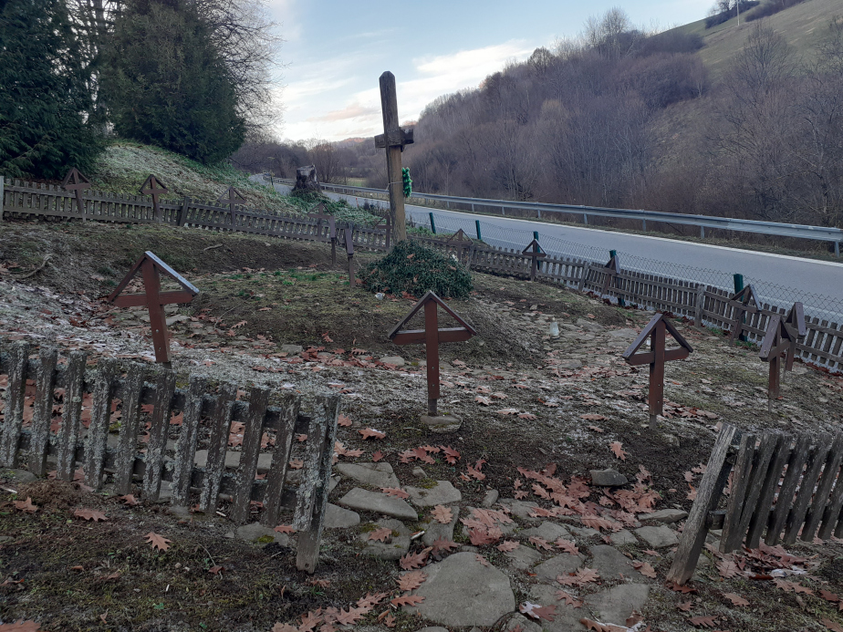 Rakousko-uherský vojenský hřbitov v obci Príslop.