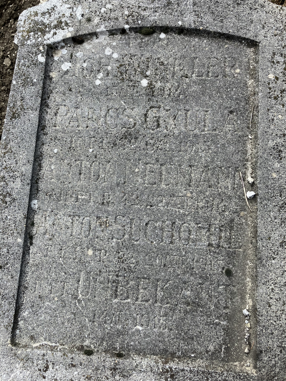 Detail náhrobku-Pančevo.