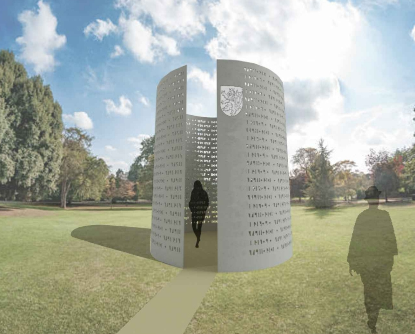 Návrh nového památníku v polské Dukle.