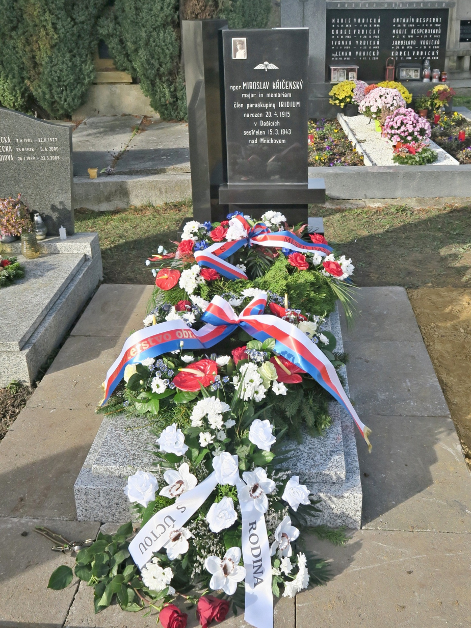 Miroslav Křičenský byl in memoriam povýšen do hodnosti majora. 