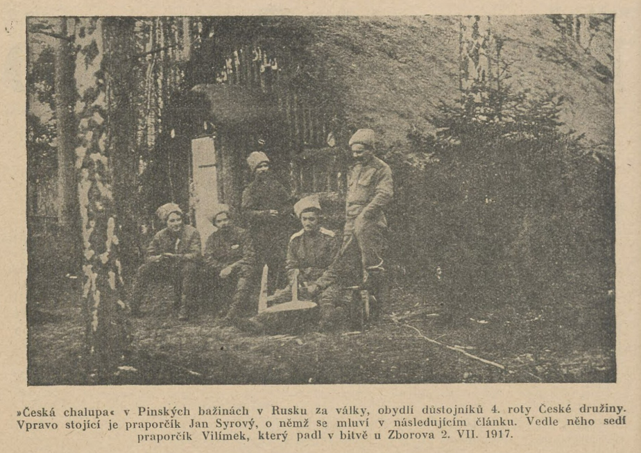 Důstojníci 4. roty u 