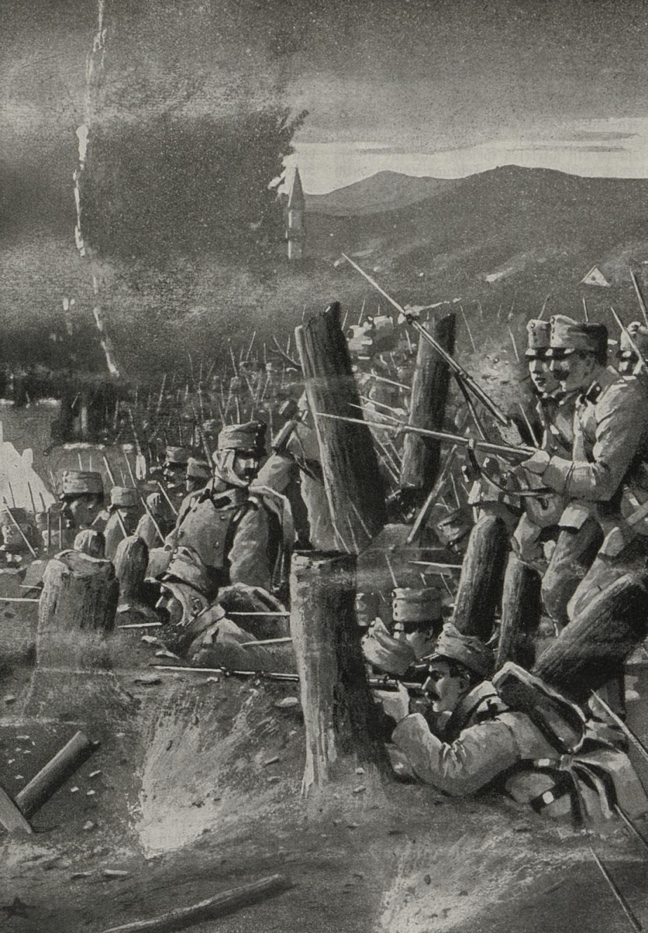 Boj rakousko-uherských vojsk u Drače (Durrës) 1916.