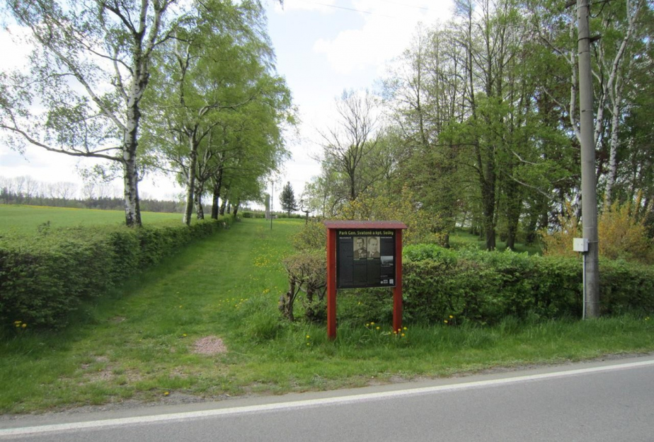 Park gen. Svatoně a kpt. Sošky v Pasekách u Proseče