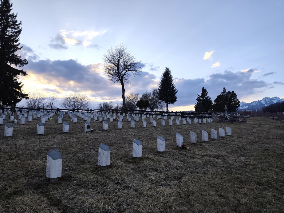 Vojenský hřbitov Štôla.