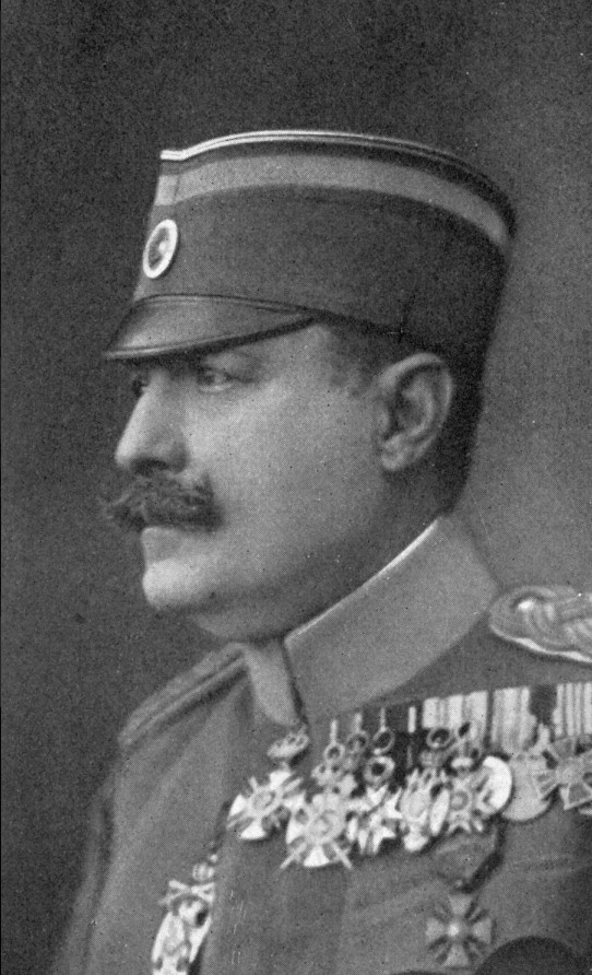 Plukovník Stevan Hadžić (* 1868 – † 1931), velitel 1. srbské dobrovolnické divize. V letech 1917 až 1919 vykonával v Rumunsku funkci vojenského přidělence.