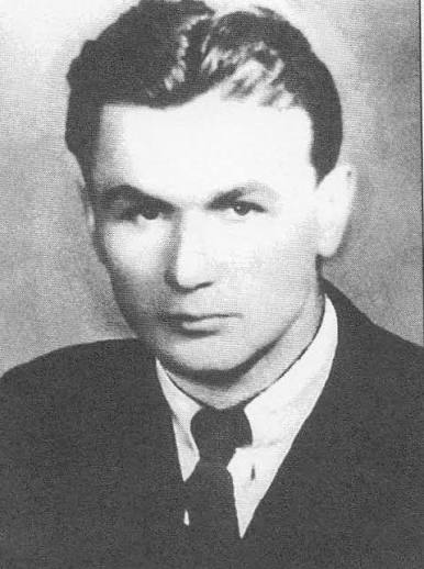 Velitel skupiny Karel Hovůrka (*14. 9 1914 Přerov – †1. 10. 1941 Přerov).