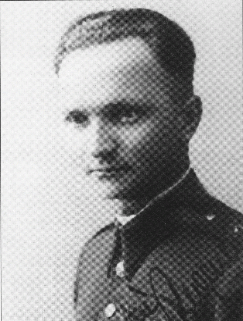 André E. Regenermel v uniformě československé armády.
