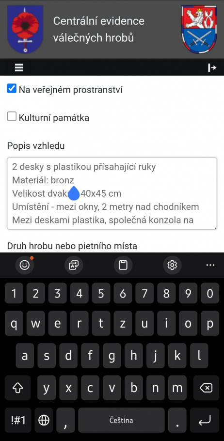 Registrovaní uživatelé badatelé mohou přímo posílat editace míst a osob do schvalovacího procesu.