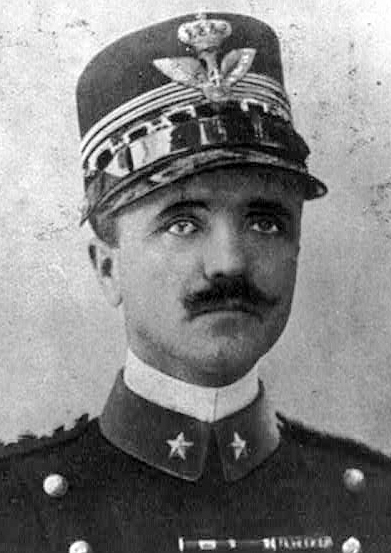 Italský generál Pietro Badoglio.