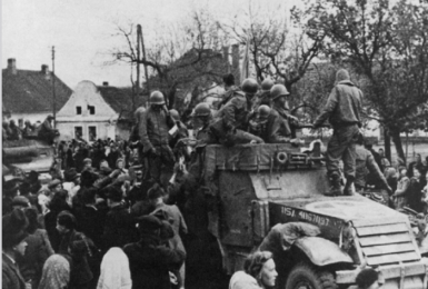 Osvobození západního a jihozápadního území Československa 1945