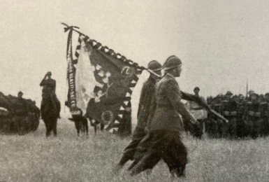 Příchod a bojové nasazení 1. a 2. pěšího pluku 1. československé divize na francouzské frontě