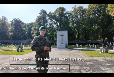 Místa padlých – 3. díl: Čestné pohřebiště popravených italských legionářů a osárium