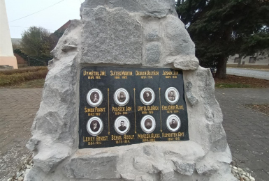 Pomník obětem první světové války v Oplocanech