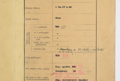 Katastr válečných hrobů