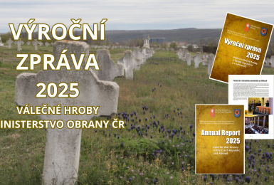 Výroční zpráva Oddělení pro válečné hroby a pietní místa za rok 2025