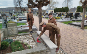 Členové jednoty ČsOL Havířov si připomněli oběť průzkumníka Ivana Kubince.